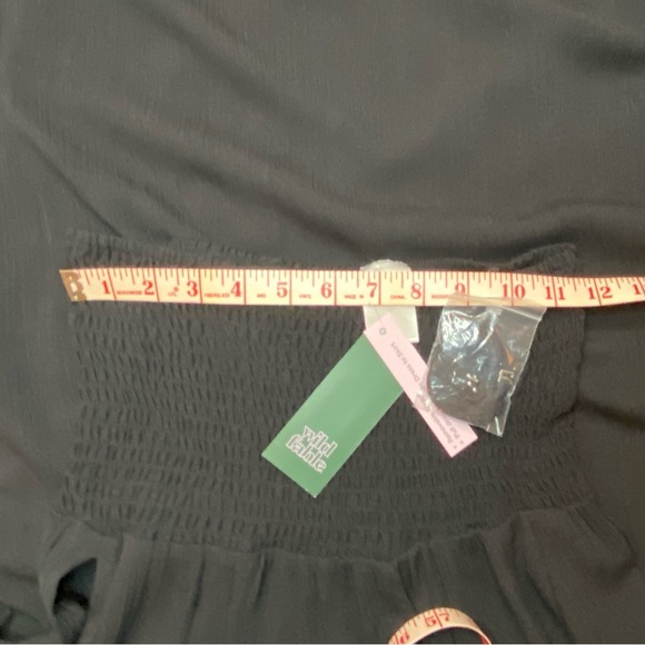 WILD FABLE NWT Black Dress or Maxi Skirt Sz CS Elastic Tube top Slit Skirt - Picture 5 of 8